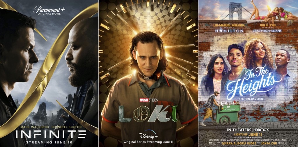 This Week’s New Entertainment Releases Include ‘in The Heights,’ ‘loki’ And ‘infinite’