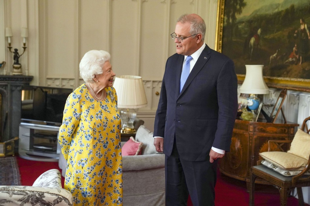 Queen Elizabeth Ii Meets Australia’s Morrison At Windsor