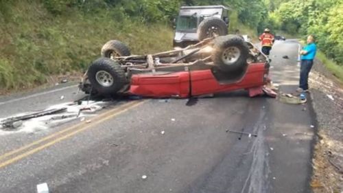 Ups Driver Rescues Teen From Washougal Rollover Car Accident