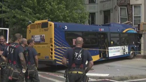 ‘disturbing On Many Levels:’ New Video Shows Mta Bus Slam Into Brooklyn Building