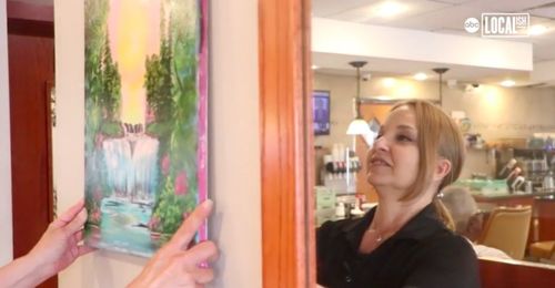 This Waitress Paints Masterpieces To Display At Diner