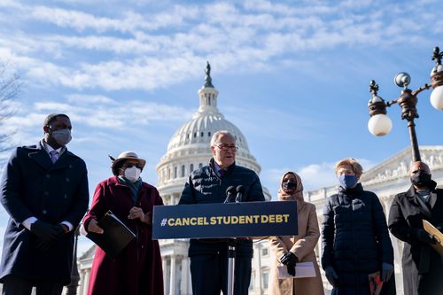 Democrats Urge Biden To Extend Student Loan Pause Until April 2022