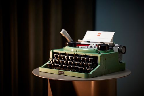 Lego Gets Nostalgic With 2,000 Piece Classic Typewriter — Complete With Moving Keys And Carriage