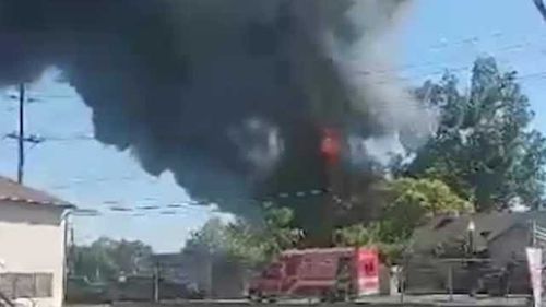 Good Samaritans Help Save Church After Fire At Tire Shop Spreads