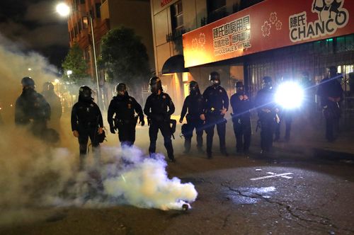 Oakland Police Officers Disciplined Over Excessive Use Of Tear Gas During George Floyd Protests Last Year