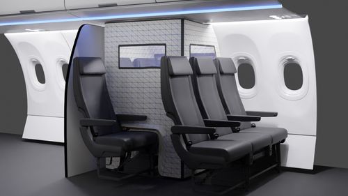 Airbus Designs Inflight Covid Quarantine Tent