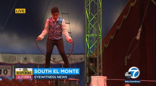 Traveling Circus Returns After Being Stranded For 15 Months