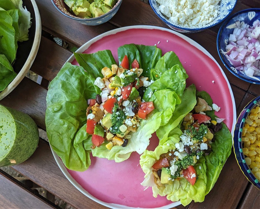 Gretchen’s Table: Chicken Taco Lettuce Cups