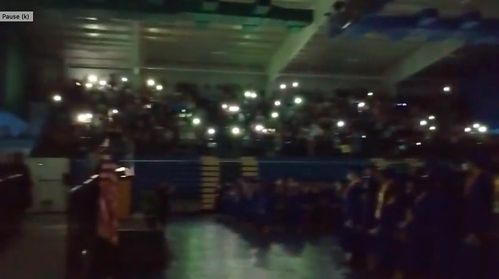 Cell Phones Save The Day, Light Up High School Graduation After Power Outage