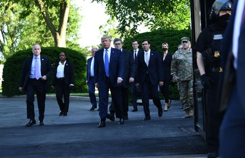 Watchdog Report Finds Park Police Did Not Clear Racial Injustice Protesters From Lafayette Park For Trump’s Visit To St. John’s Church Last June