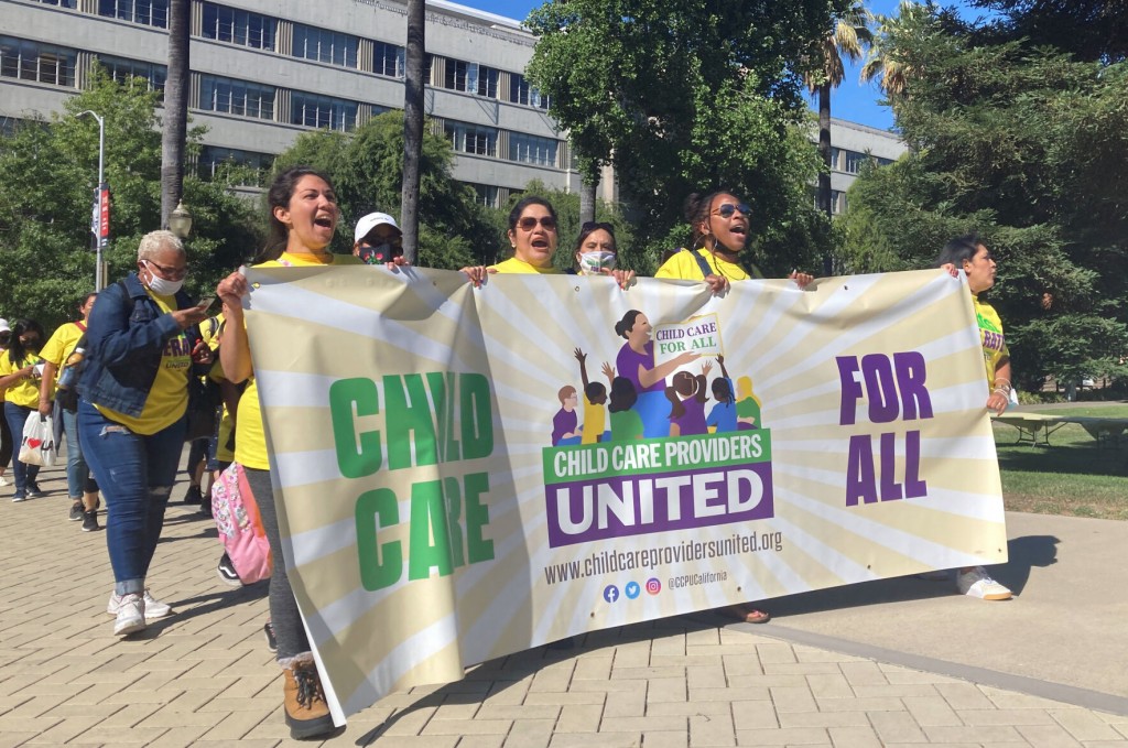 California Child Care Providers Push Governor For Higher Pay