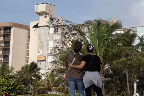 Some Families Frustrated By Pace Of Search And Rescue Efforts In Florida Building Collapse