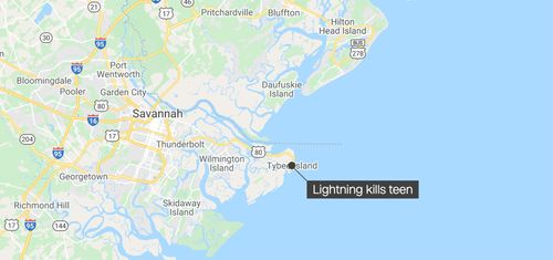 Tybee Island Lightning Strike Kills 15 Year Old Swimmer