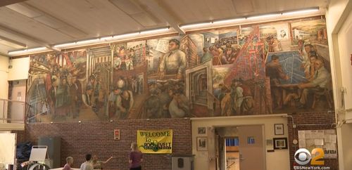 A School May Close, Leaving The Fate Of A Historic Painting In Doubt