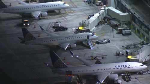 After An Altercation On Board, A Man Jumps Out Of A Taxiing Airplane At Los Angeles Airport