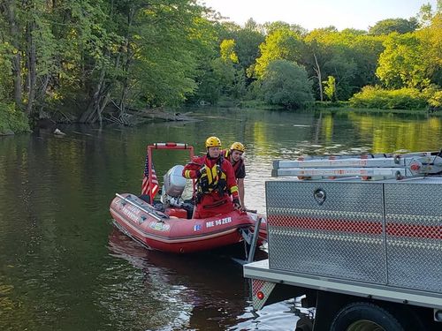Man Swept Down River Rescued After Calling 911
