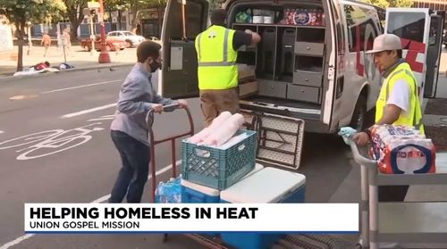 Mission Works To Keep Homeless Safe In Hot Weather