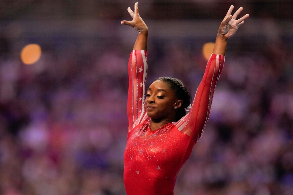 History Finally At Hand, Biles Headlines Us Gymnastics Team. See All 6 Team Members.