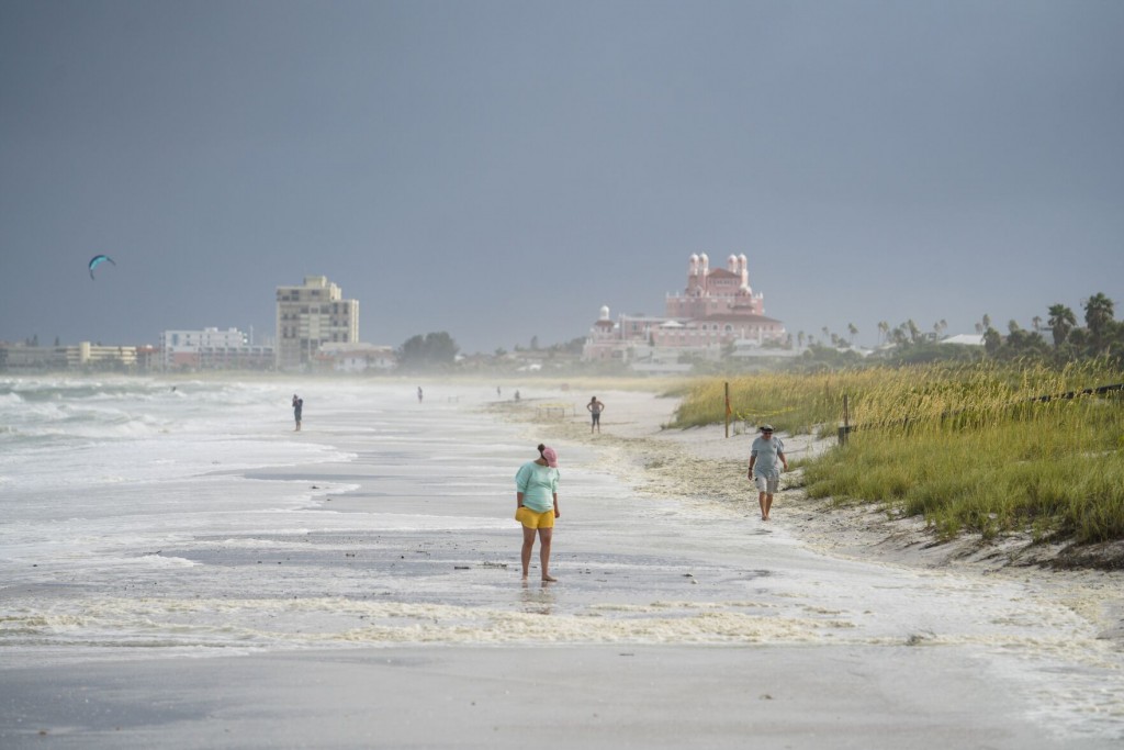 Tropical Storm Elsa Makes Landfall Along Florida Gulf Coast