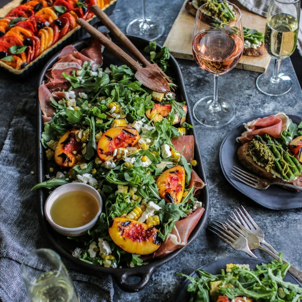 Seriously Simple: Grilled Peach Salad Is A Taste Of Summer