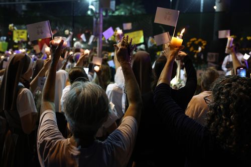 The Surfside Community Gathers For A Memorial As Search Efforts Turn From Rescue To Recovery