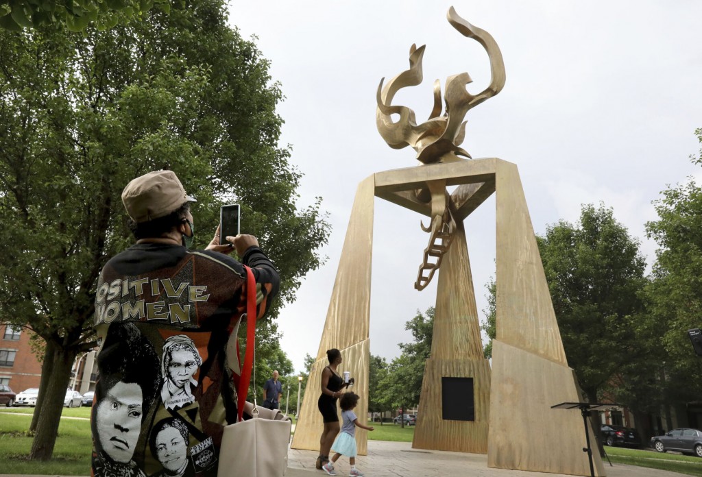 Monument Unveiled To Activist, Journalist Ida B. Wells