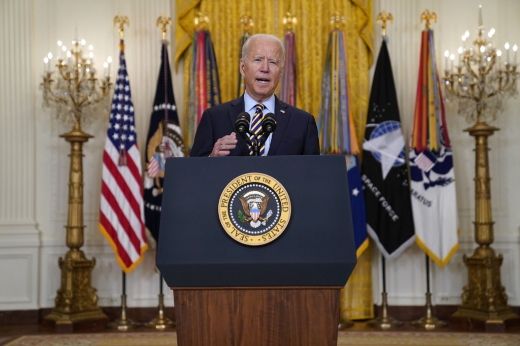 Biden Says Us War In Afghanistan Will End Aug. 31