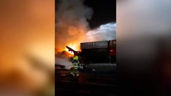 Dubai’s Port Rocked By Huge Explosion On Container Ship