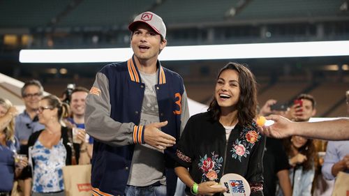 Ashton Kutcher Was Set To Fly Into Space. Mila Kunis Talked Him Out Of It