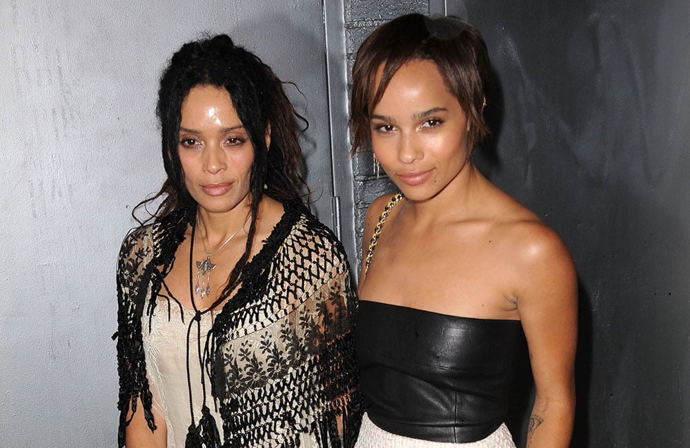 Zoe Kravitz And Mum Lisa Bonet Swap Beauty Products