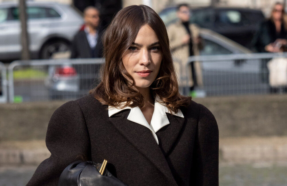 Alexa Chung Embraces Mulberry Reunion