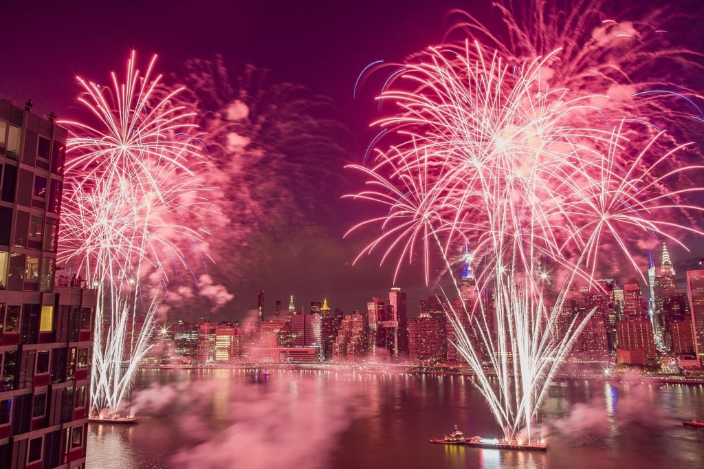 Hot Dog! Nyc Marks July 4 With Eating Contest, Fireworks