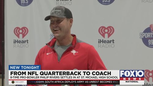 Philip Rivers Takes Over As Head Football Coach At St. Michael In Fairhope