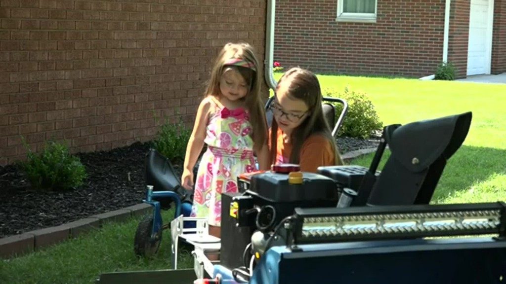 Man Sells Remote Controlled Lawn Mowers To Help With Daughter’s Genetic Condition