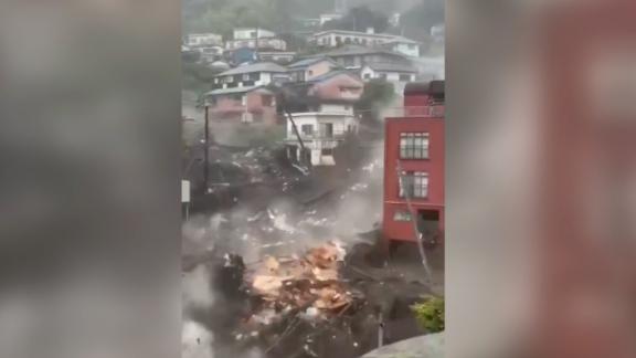 About 20 People Missing And 2 Dead After Mudslide Wipes Out Homes In Japan’s Atami City