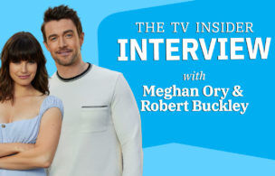 ‘chesapeake Shores’: Meghan Ory & Robert Buckley On Their ‘tracy Hepburn’ Banter (video)