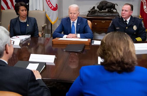 Biden Tries To Hold The Center As Democrats Clash Over Police And Public Safety