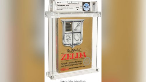 ‘legend Of Zelda’ Sells For $870,000 At Auction, A Record For A Video Game