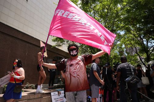 #freebritney Activists Celebrate Win For Britney Spears This Week