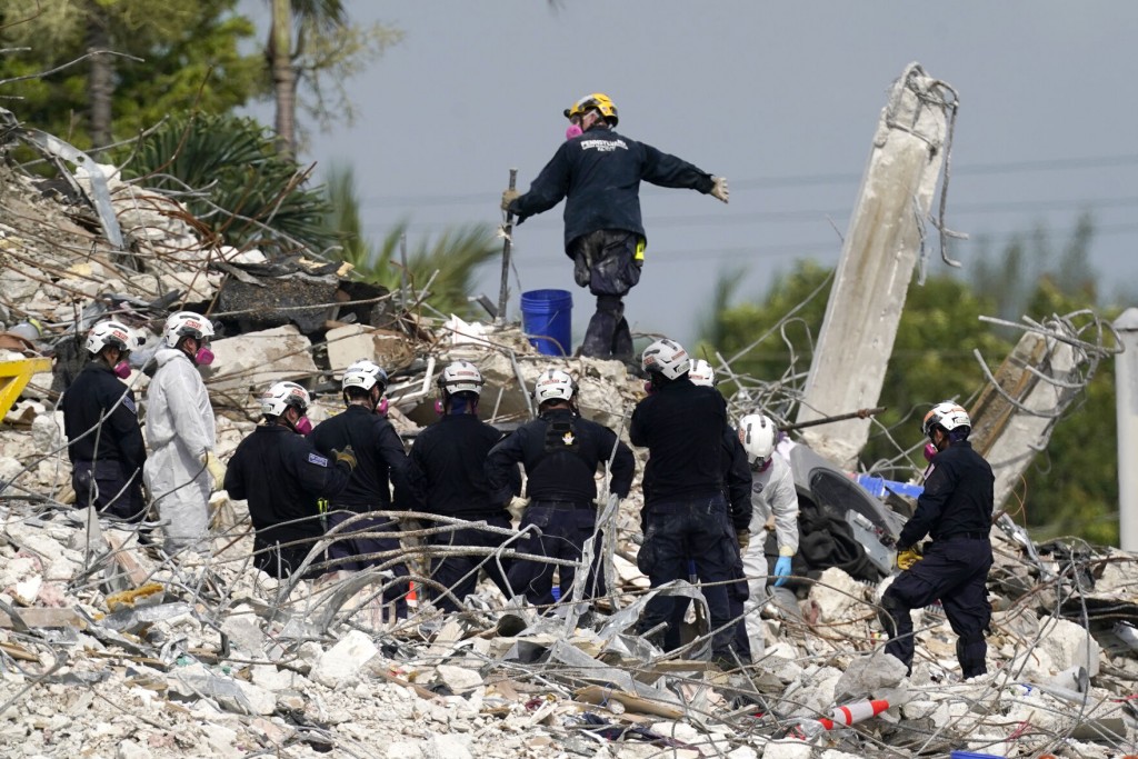 Update: 4 More Victims Found In Florida Rubble; Rescuers Will Work Through Elsa’s Heavy Rains