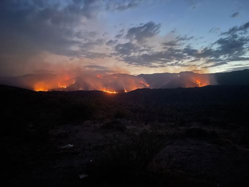 Evacuation Orders Issued In Parts Of Arizona As Tiger Fire Continues To Burn