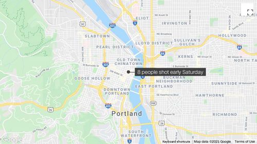 One Dead, Six Wounded In Downtown Portland, Oregon, Shooting
