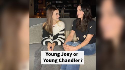 Courteney Cox’s Teen Daughter Chooses Between ‘young Joey Or Young Chandler’