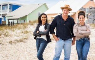 ‘battle On The Beach’: Alison Victoria, Taniya Nayak & Ty Pennington Mentor Green Reno Teams