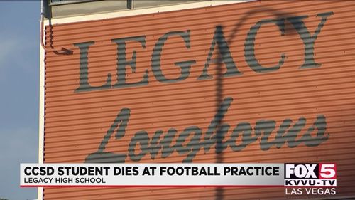 Las Vegas High School Student, 13, Dies During Football Practice