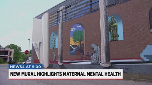 New Mural Promotes Maternal Mental Health