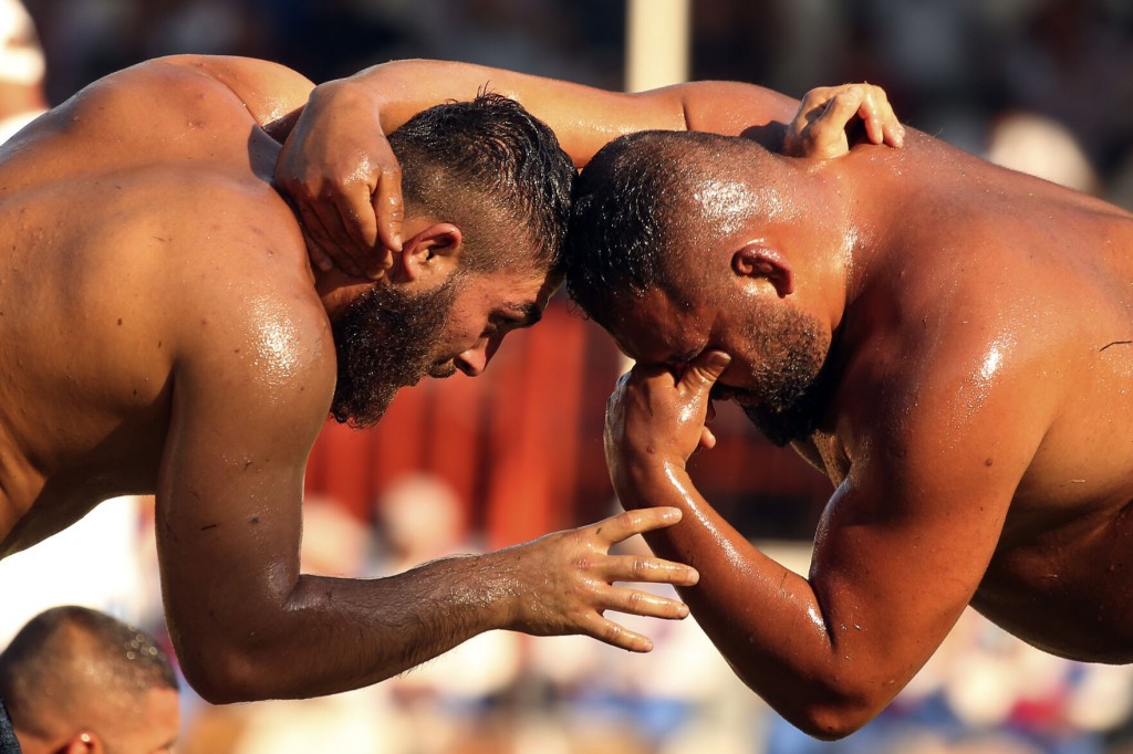 Ap Photos: Oil Wrestling Festival Returns In Turkey