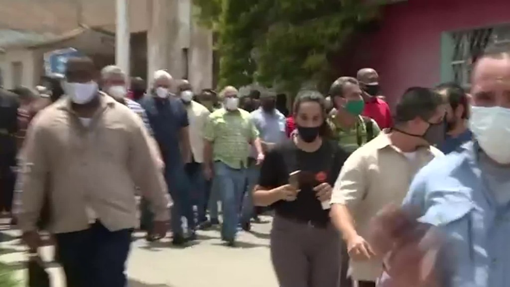 Cubans Take To Streets In Rare Protests Over Lack Of Freedoms And Worsening Economy
