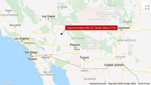2 Crew Members Killed While Helping Fight The Cedar Basin Wildfire In Arizona
