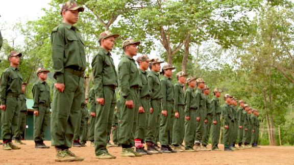 Inside The Myanmar Mountain Camp Where Rebels Train To Fight For Freedom From The Junta